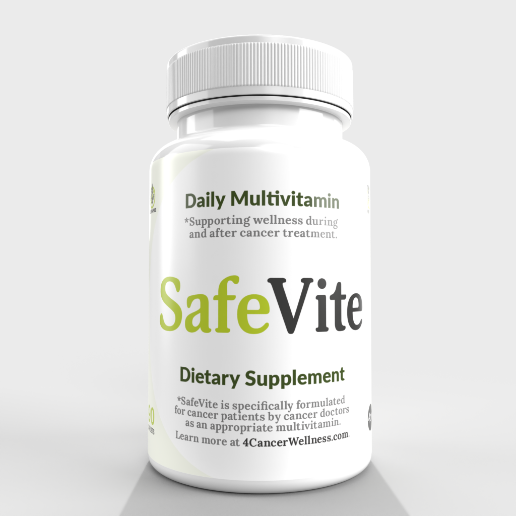 SafeVite multivitamin supporting cancer wellness 4CancerWellness